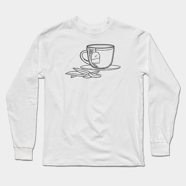 tea lover Long Sleeve T-Shirt by A tone for life